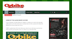 Desktop Screenshot of ozbike.com.au