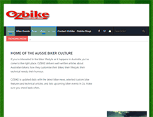 Tablet Screenshot of ozbike.com.au